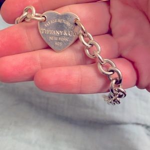 Tiffany earrings and bracelet gently used